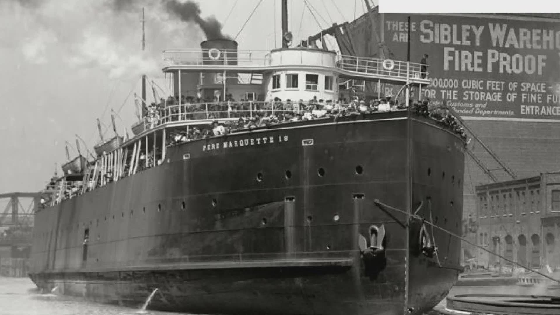 Considered to be the largest remaining Lake Michigan shipwreck not discovered, a Minnesota-based wreck-hunting crew found the 'Pere Marquette 18' ferry.