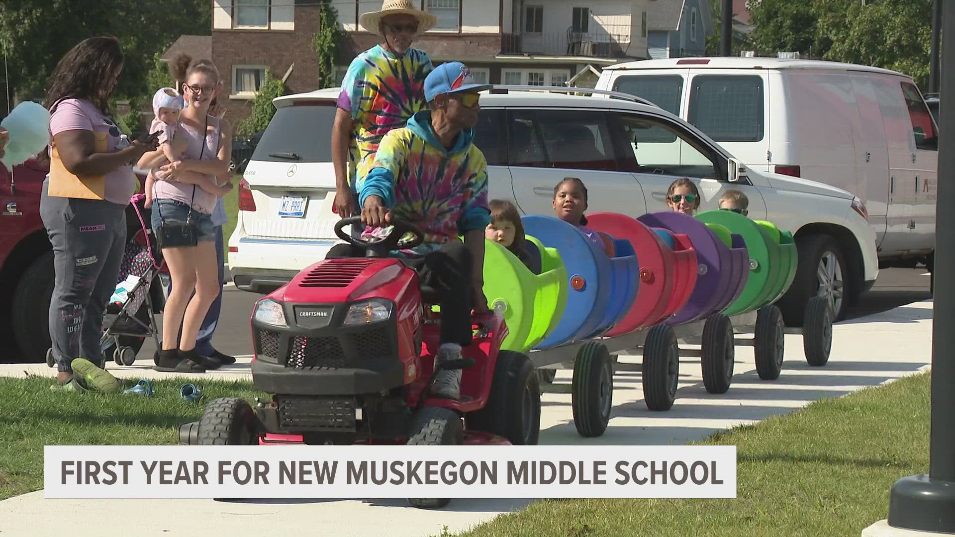 The old hospital was converted into a new Muskegon middle school.