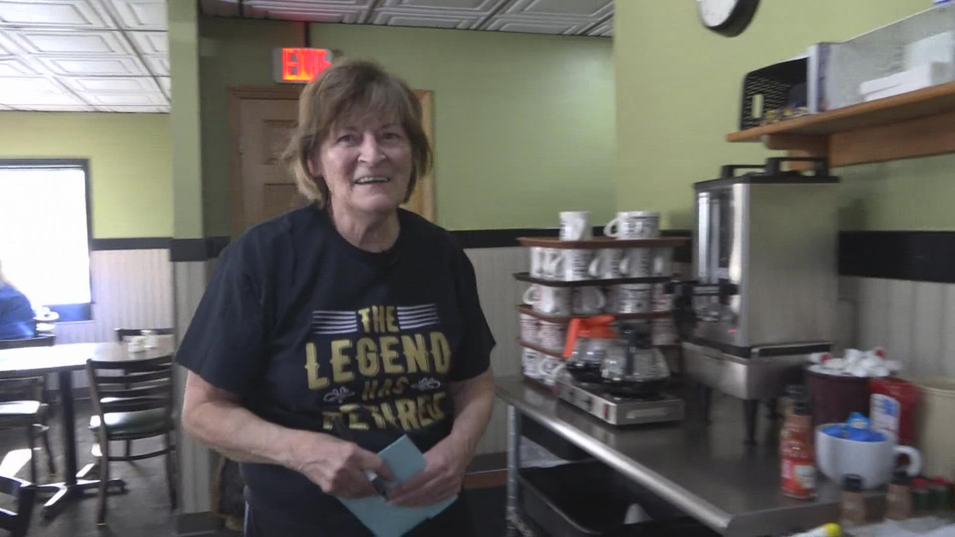 Dorla West has been a crowd favorite at the restaurant since 1978.