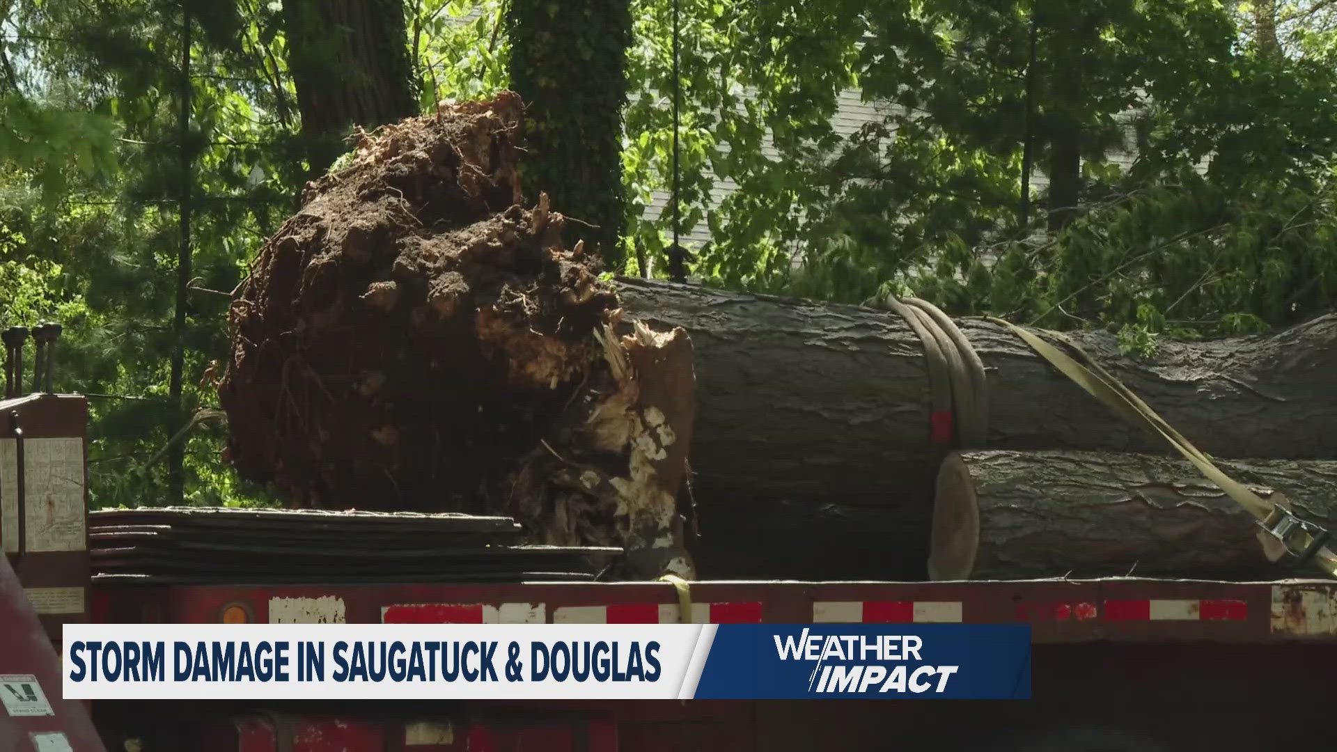 Crews and volunteers in both cities have been working since early this morning, trying to cleanup the damage from the storms last night.