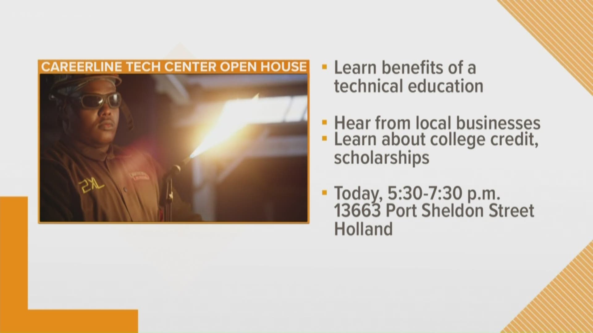 Teens on the lakeshore can learn more about the benefits of getting a technical education at Careerline Tech Center.