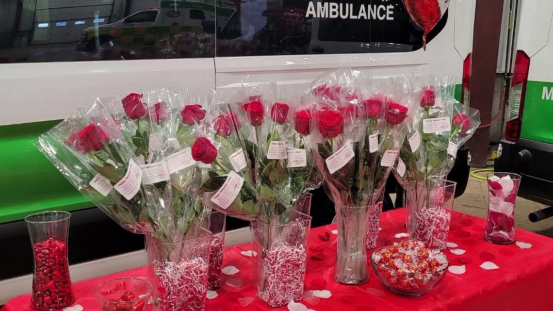 Life EMS to hand out roses to transport clients Friday: 'One of the most rewarding days of the year'
