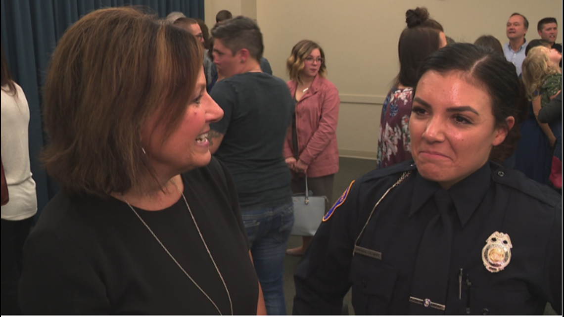 New GRPD officer looks to carry on mother's legacy | wzzm13.com
