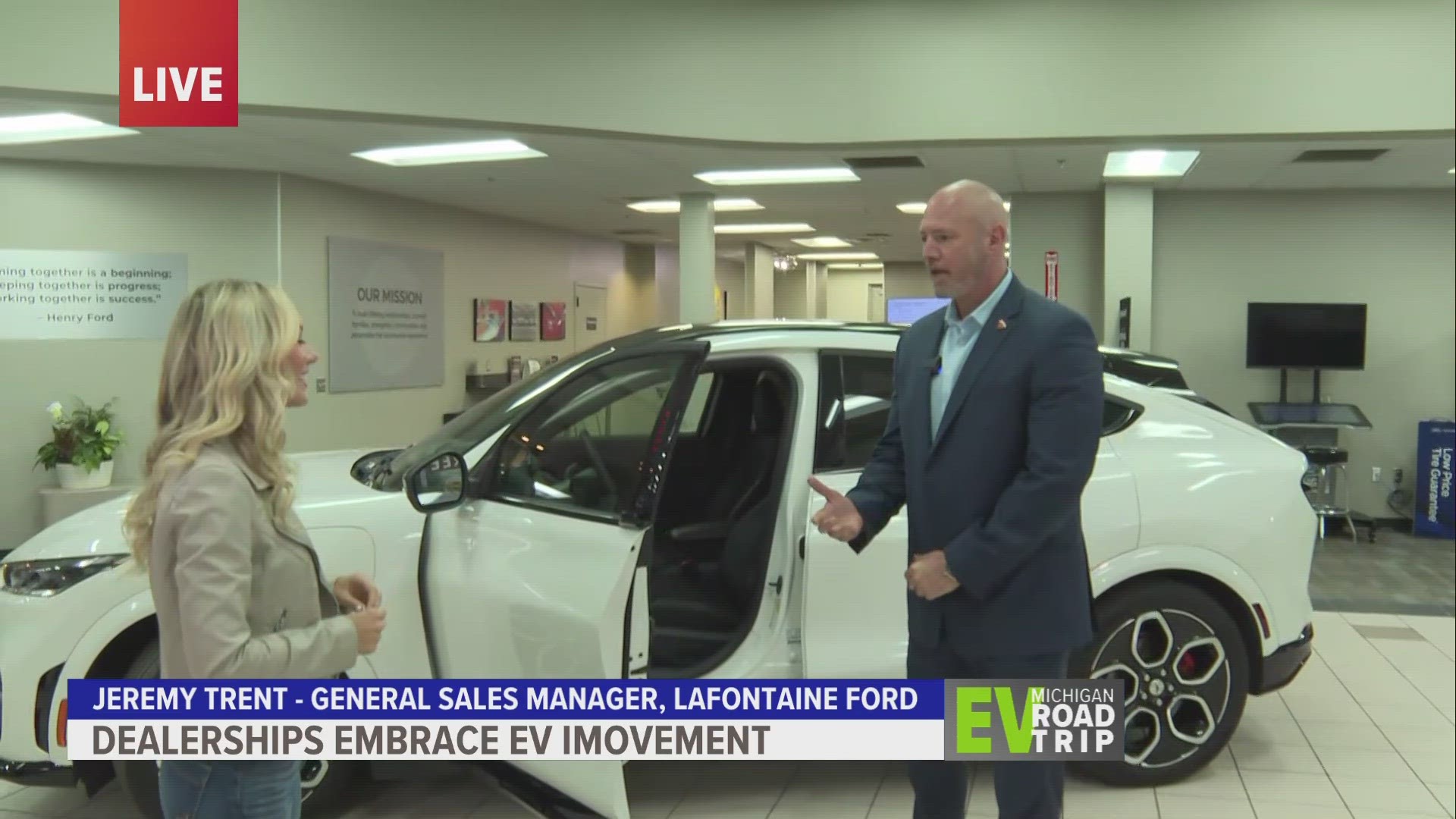 As electric vehicles become more popular, dealerships are embracing the movement.