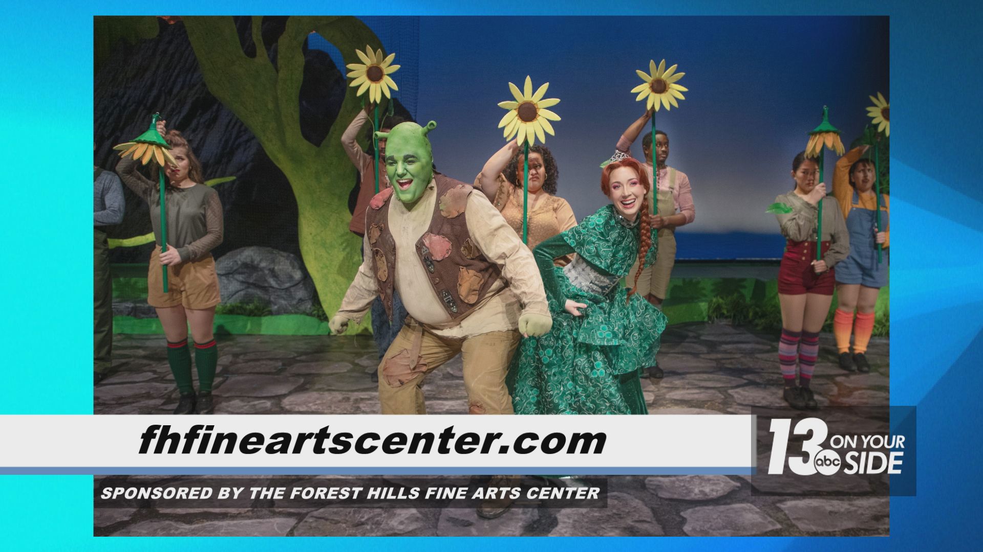 It's a re-imagined version of a classic love story.  Shrek the Musical, is coming to the Forest Hills Fine Arts Center on October 28.