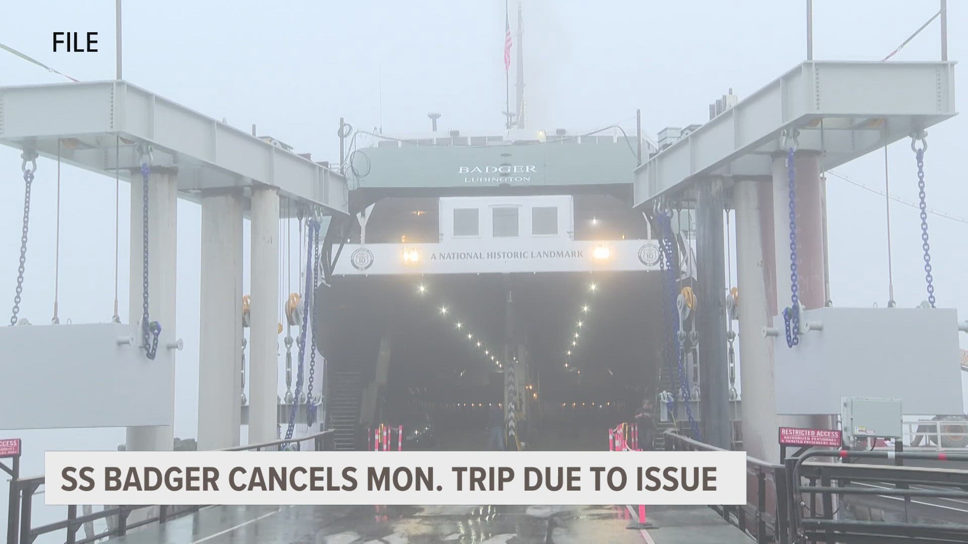 It comes after mechanical issues docked the famous Lake Michigan car ferry over the weekend.