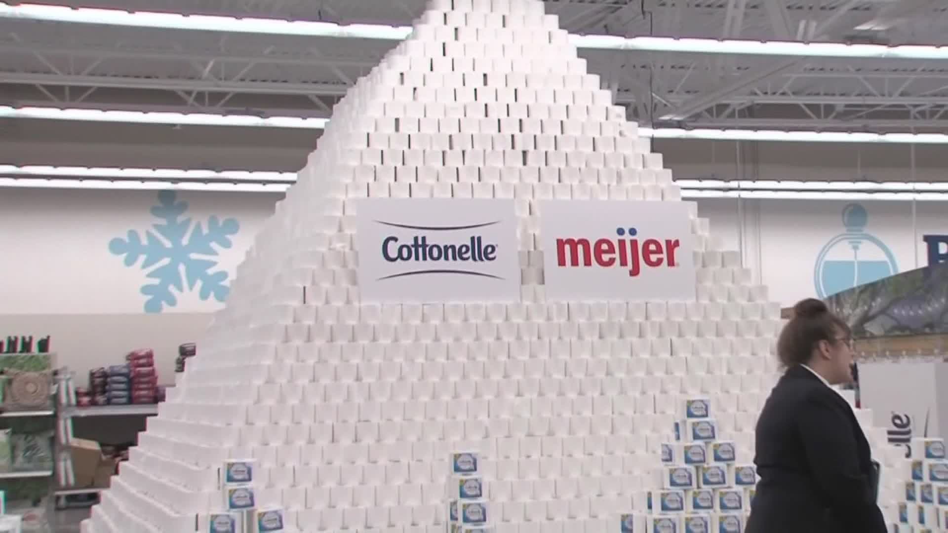 A West Michigan nonprofit is getting a donation of thousands of rolls of toilet Paper from Cottonelle.