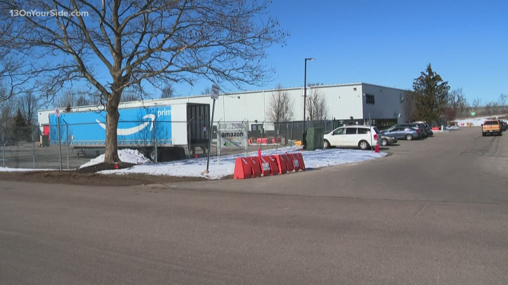 A logistic company that lost a contract to deliver packages for Amazon is closings a West Michigan facility, leaving more than 110 people without jobs.