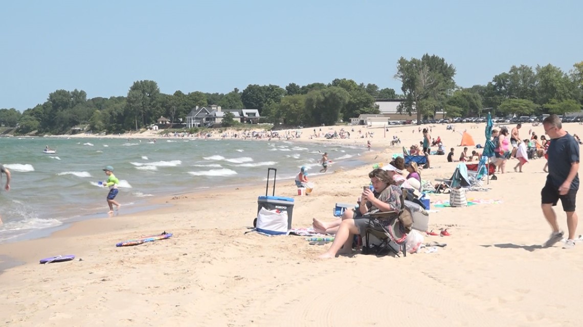 Off-duty police officer helps rescue swimmers at Ludington beach - Vimarsana News