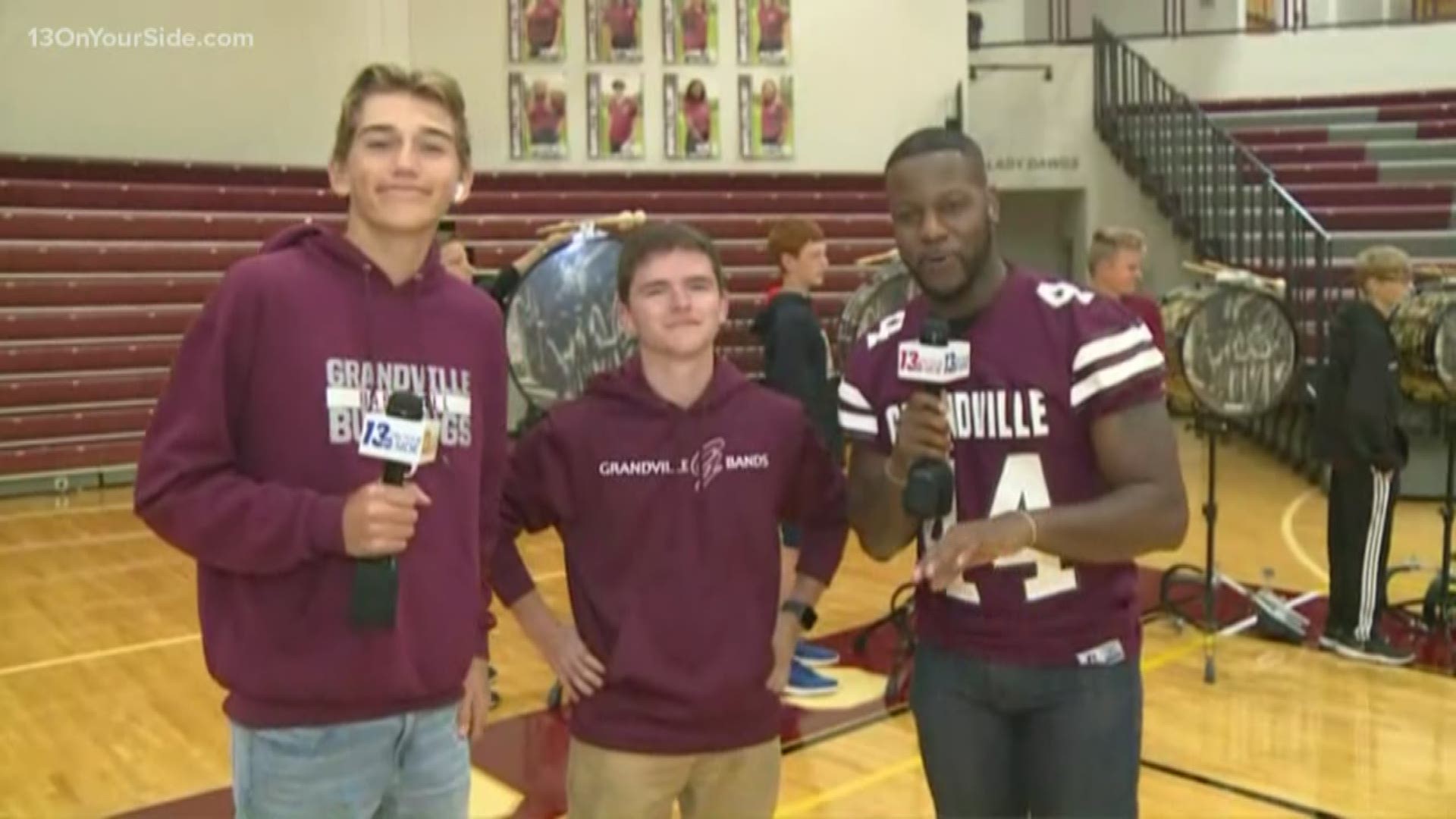 James and co-host Ian interview Ben, from the Grandville High School band.
