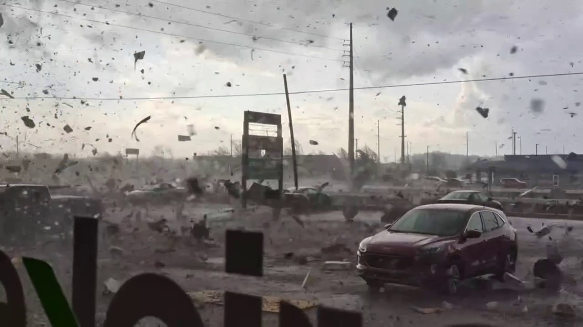 Observed tornado wreaks havoc in Three Rivers, with numerous buildings ...