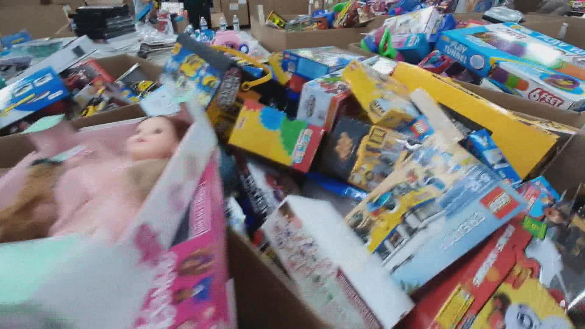 Toys for Tots officials say monetary donations are still being taken and are much needed this year.