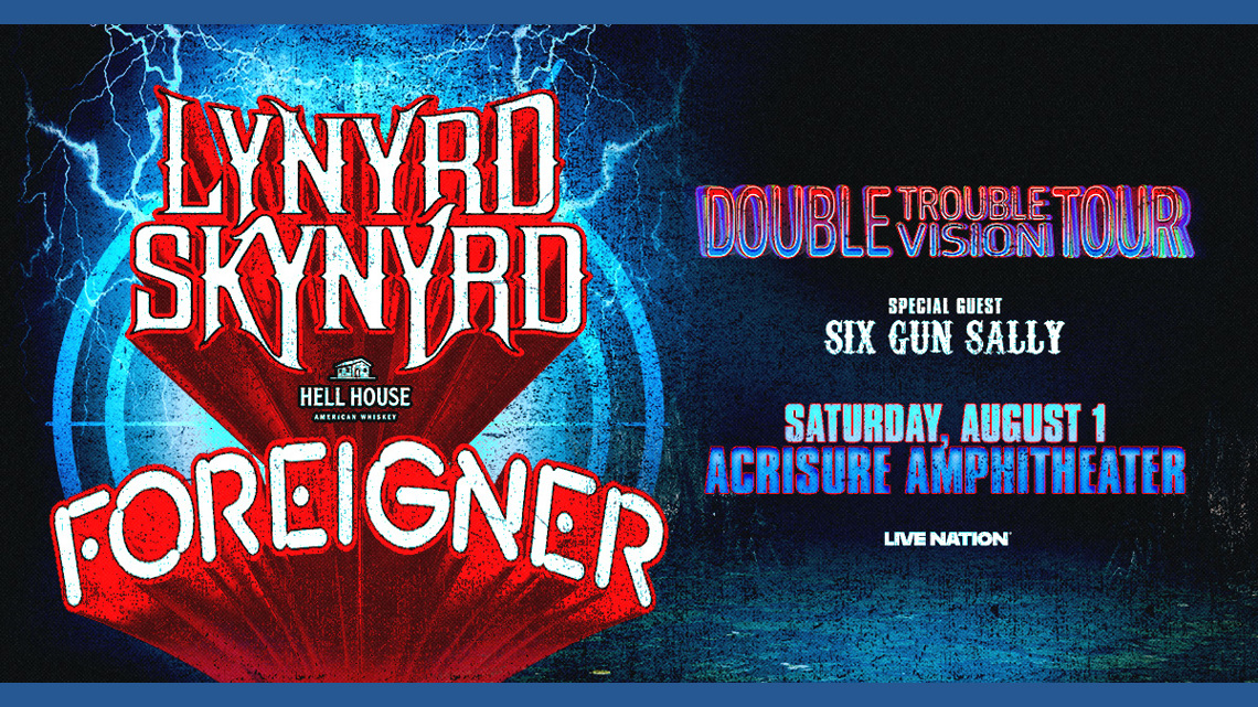 Lynyrd Skynyrd and Foreigner announce summer 2026 concert at Acrisure Amphitheater