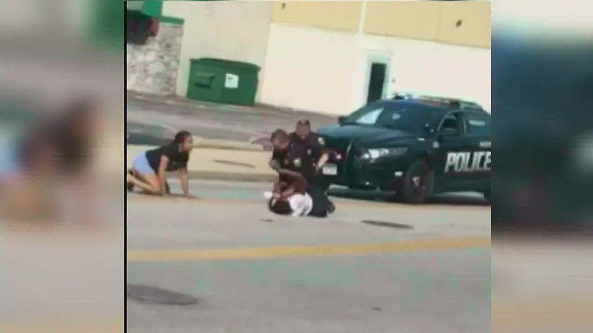 VERIFY: Did this viral video of police beating a man happen in Grand ...