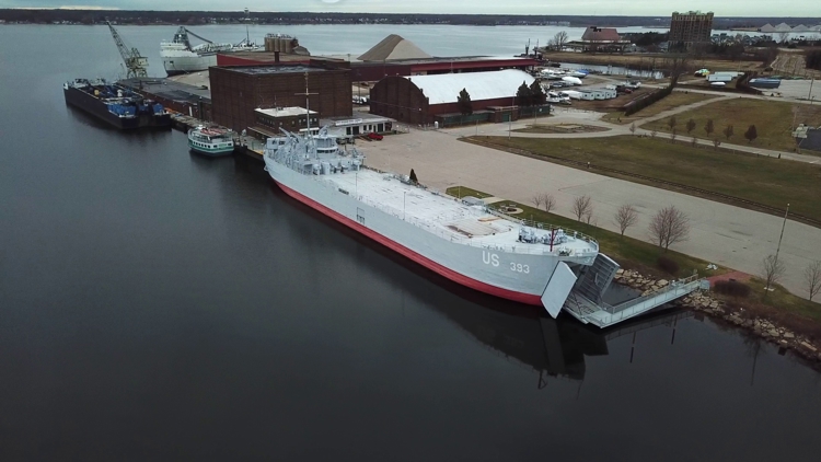 WWII history comes alive as D-Day ship LST 393 hosts commemoration