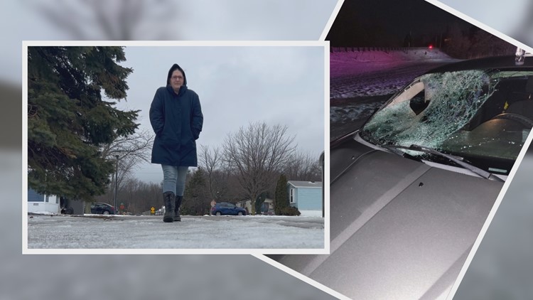Spring Lake woman walks 3 miles to work after non-fault crash damages her car