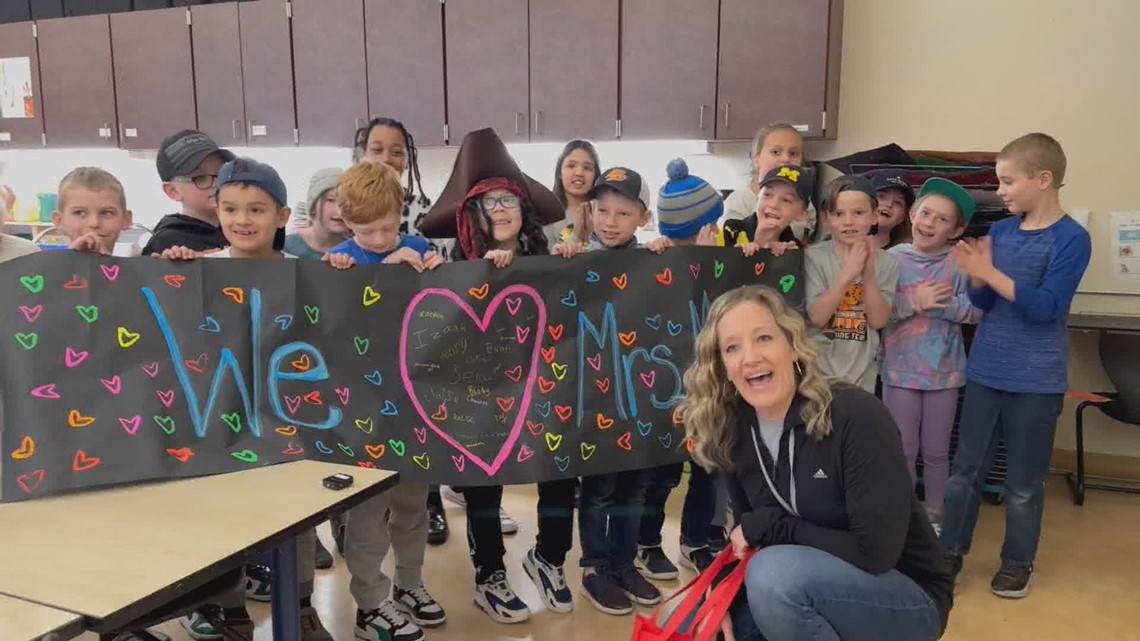 It's not the first time this Teacher of the Week has been recognized for her work