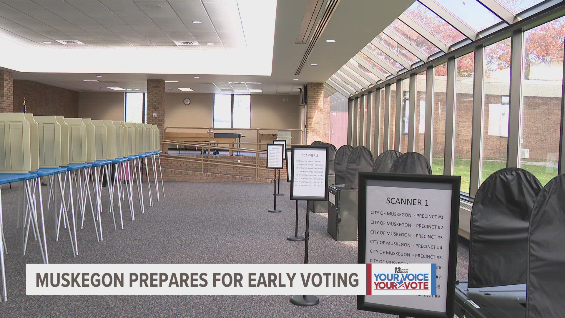 Early voting in Michigan starts on Oct. 26 and runs until Nov. 3. 