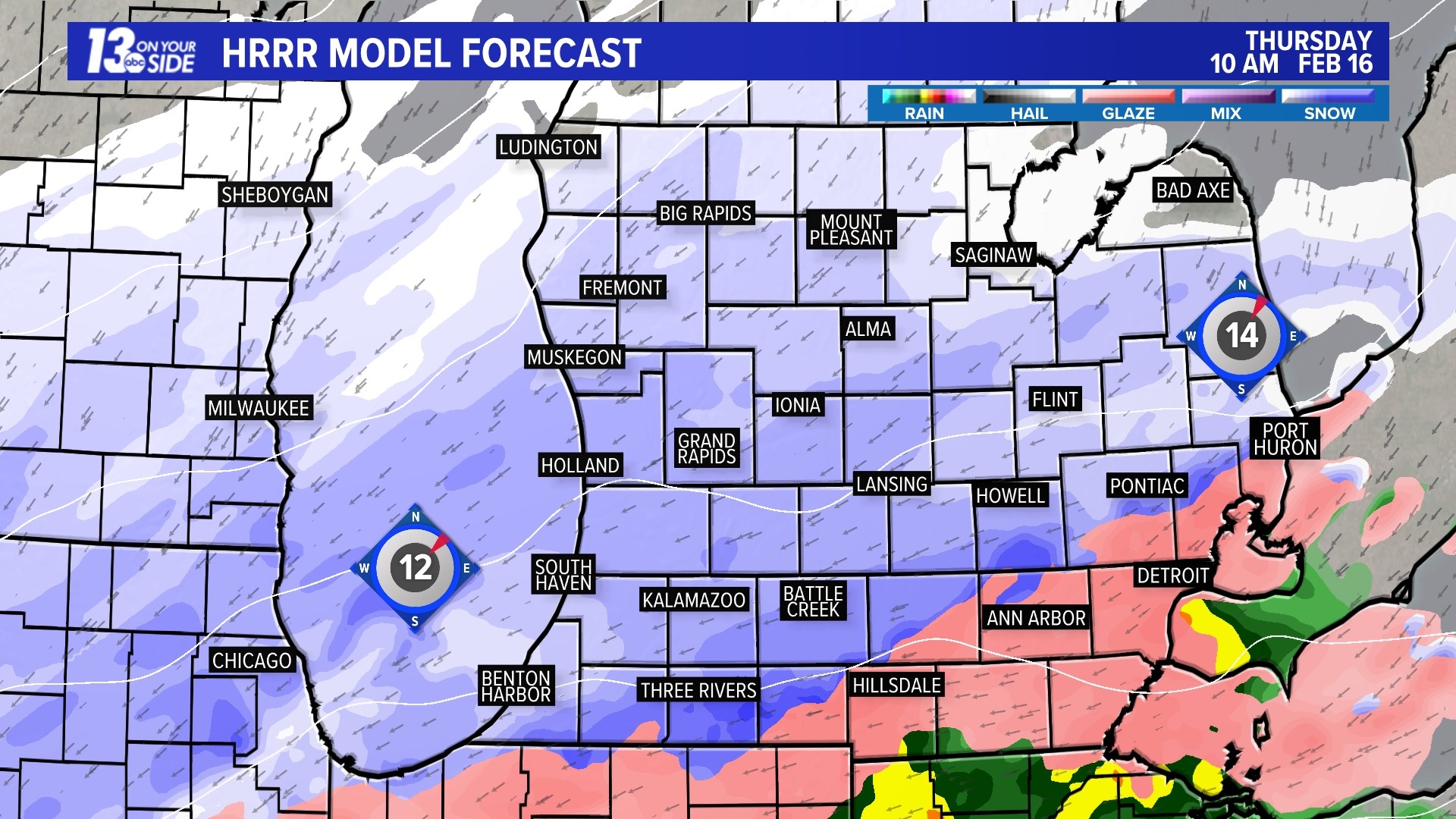 Tracking our next winter storm | West Michigan weather forecast ...