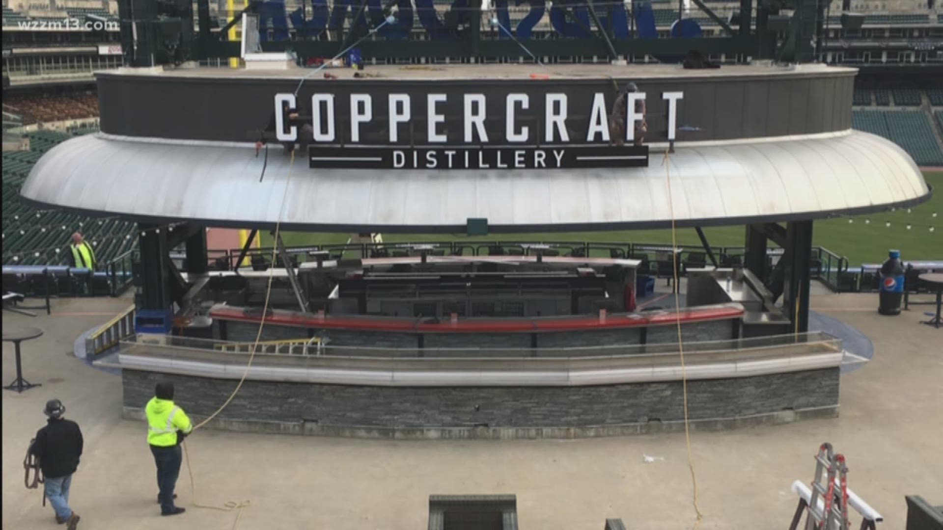 The Coppercraft Distillery bar will take the place of the New Amsterdam bar that was previously there.