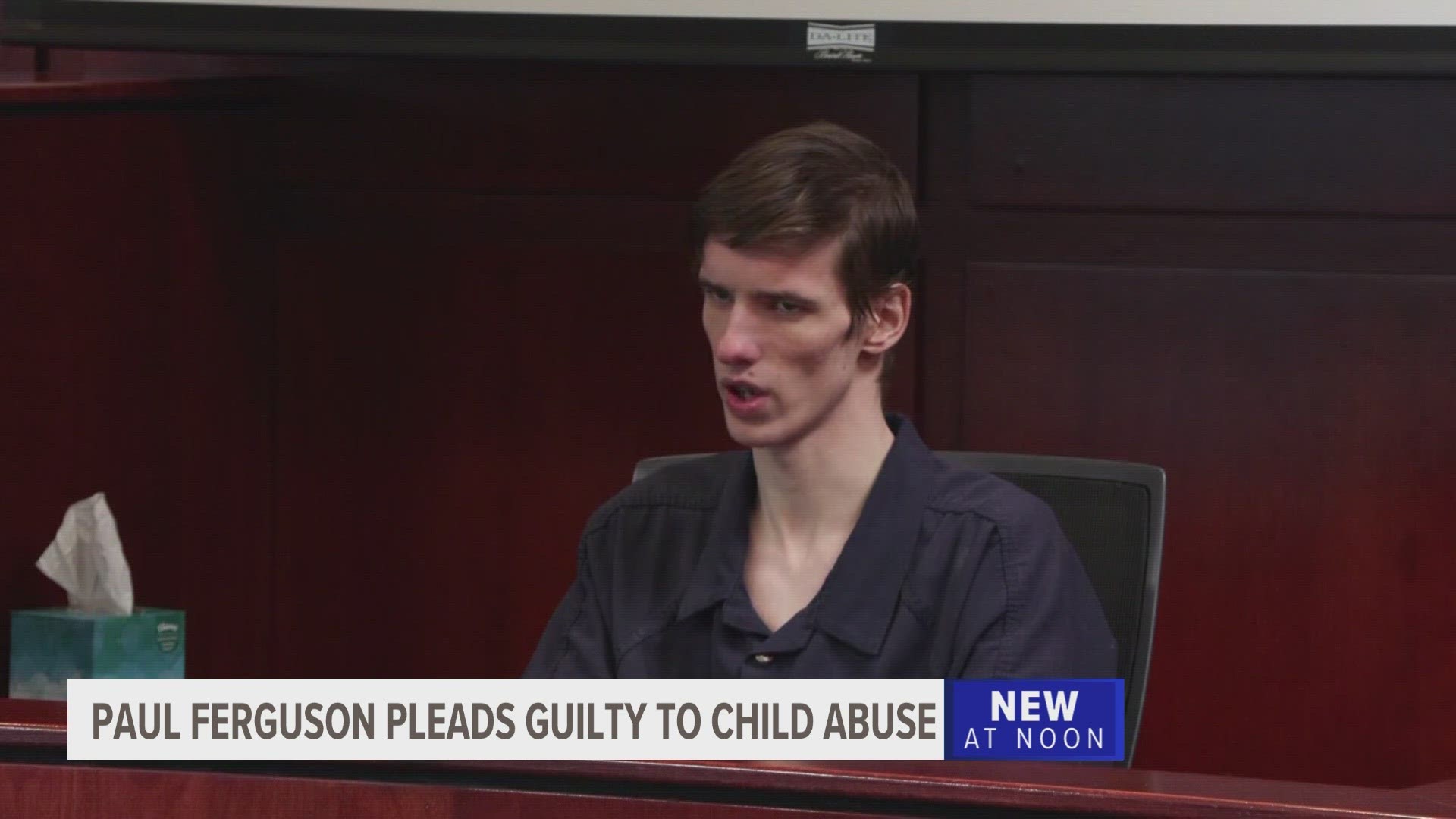 Paul Ferguson pleaded guilty to first-degree child abuse in the 2022 torture and death of 15-year-old Timothy Ferguson.