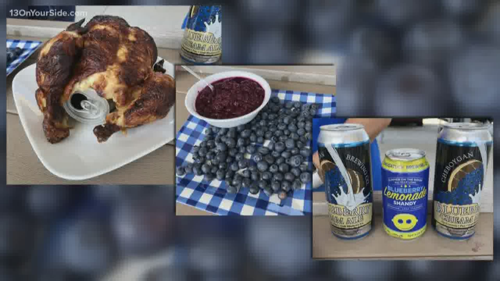 It's Labor Day weekend, the perfect time to pull out the grill for the last time as summer winds down. We stopped by the Muskegon Farmers Market to meet registered dietitian Grace Derocha, who shared a beer can chicken and blueberry BBQ sauce.