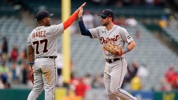 Akil Baddoo, Parker Meadows homers spark four-run eighth as the Tigers beat  the Royals 6-3