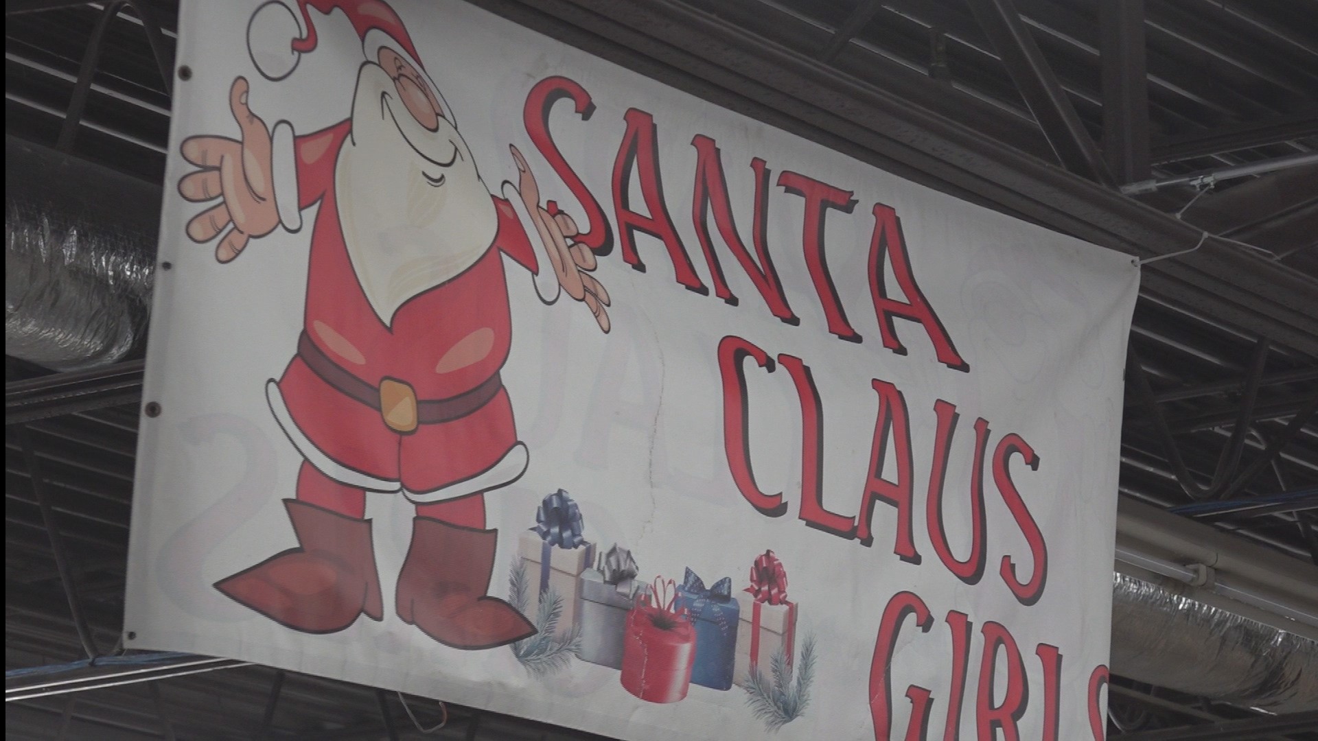 For Rebekah Burris, she dedicated her Saturday morning to driving presents for The Santa Claus Girls.