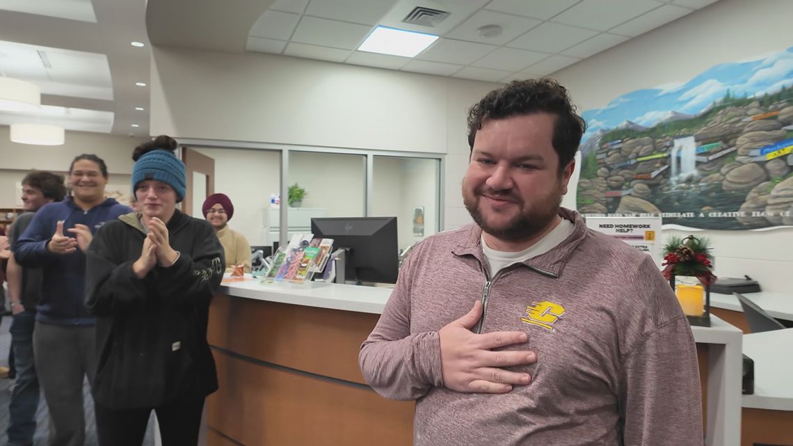 English teacher overwhelmed by Teacher of the Week surprise