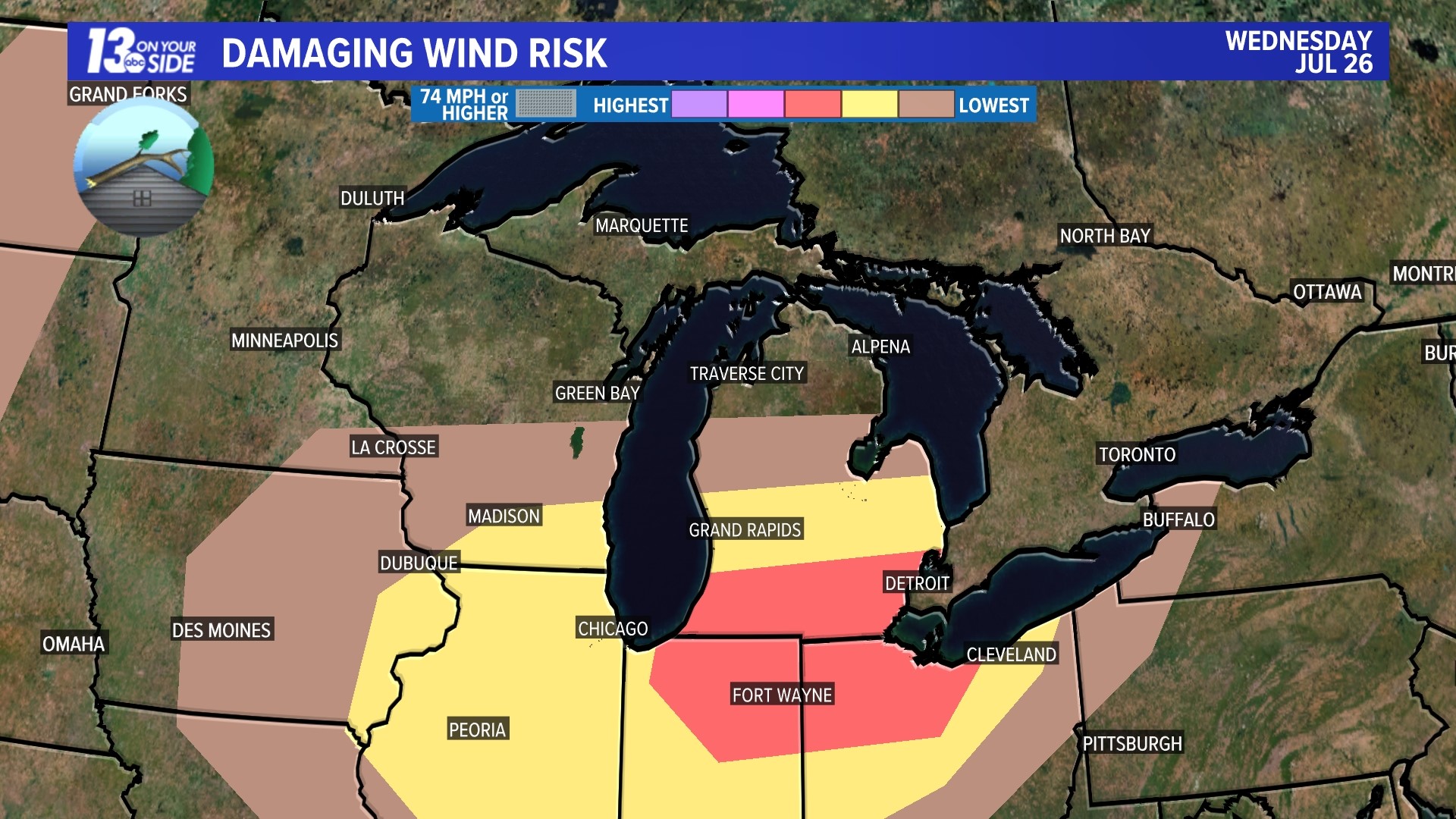 Weather In Michigan Tracking severe storms in Michigan Wednesday | wzzm13.com