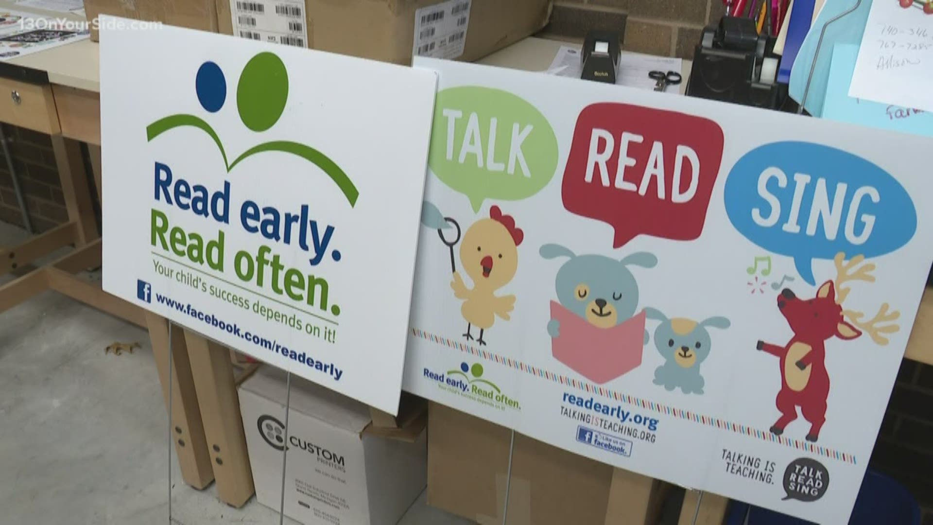 "Read early. Read often." is a countywide effort to encourage parents, and community members to read to infants and toddlers. The program turns six in March.