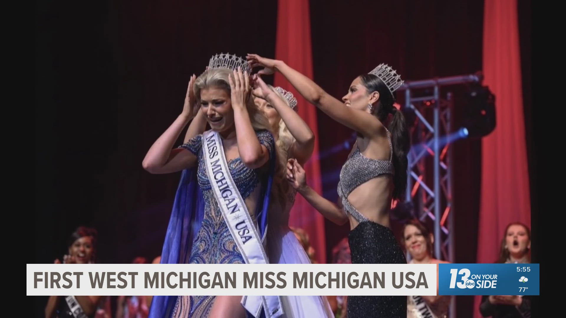 Michele Lewandoski is the first Miss Michigan USA to be from West Michigan.