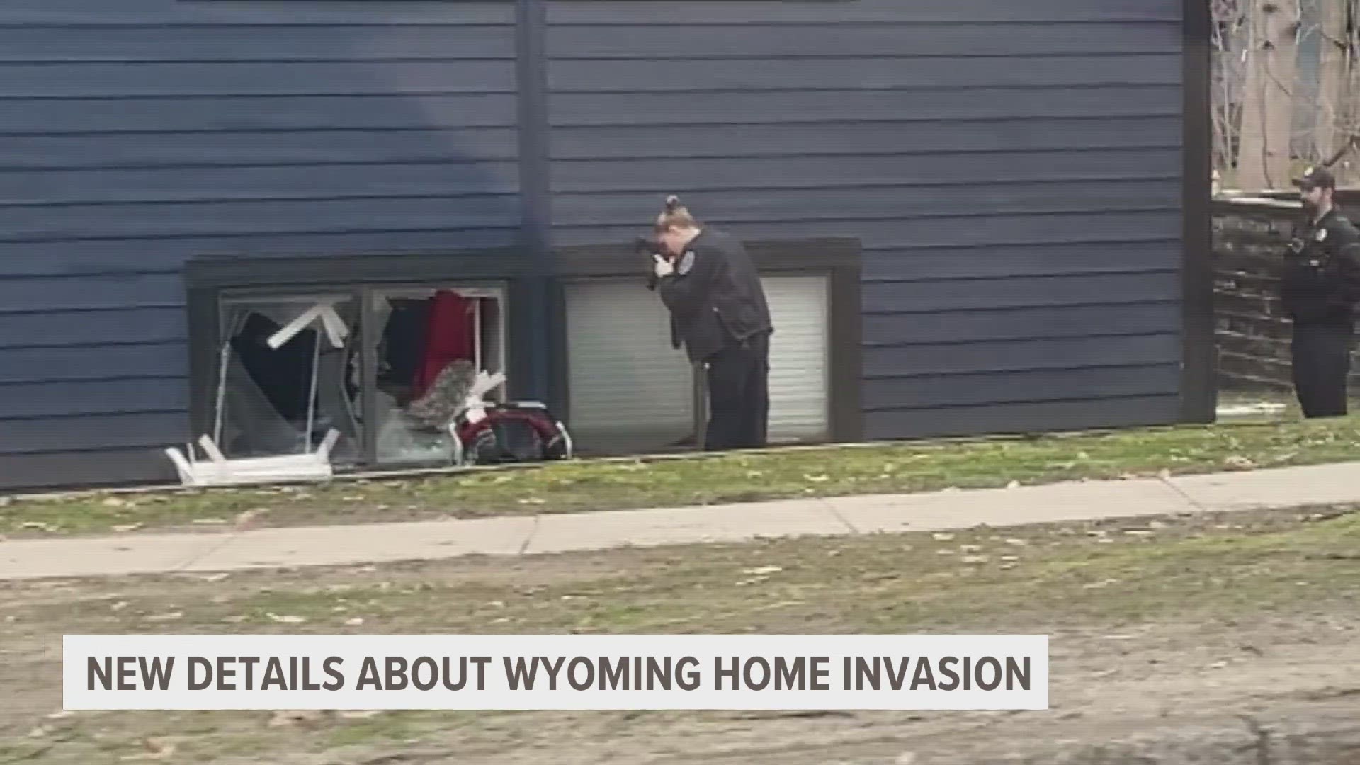 Police say he did not know the woman whose apartment he broke into. He barricaded himself inside the pantry with a switchblade for several hours, court docs show.