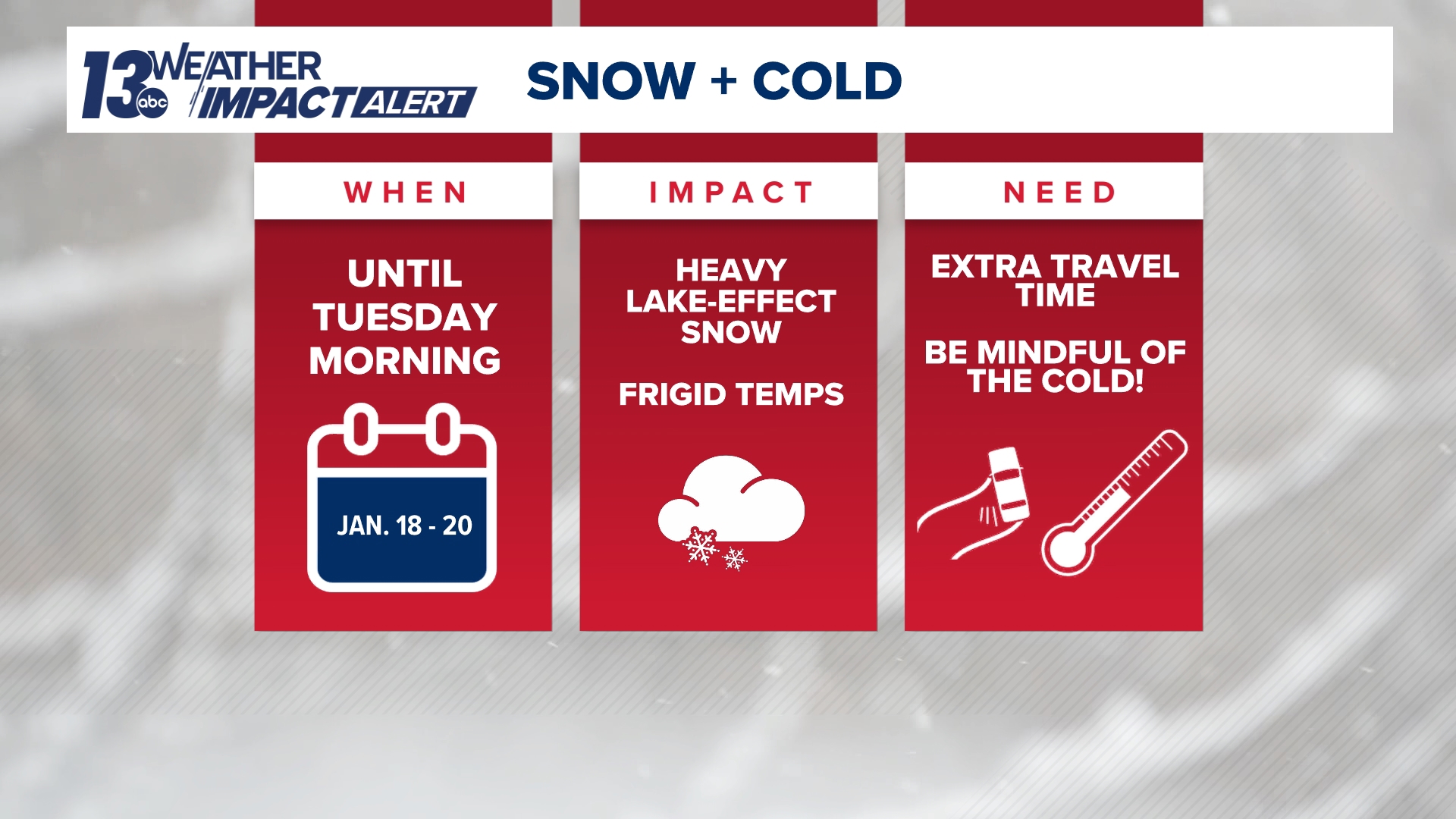 WINTER STORM WARNING | Blowing snow, strong winds and frigid air to ...