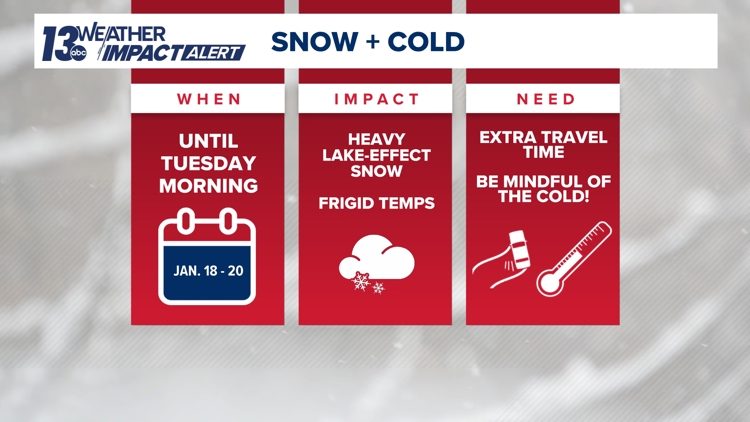 WINTER STORM WARNING | Blowing snow, strong winds and frigid air to ...