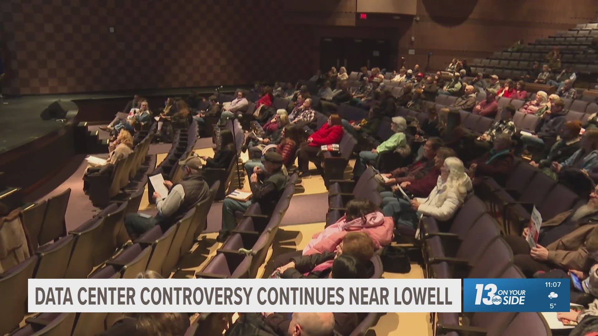 Data center controversy continues at Lowell Twp. meeting Monday night