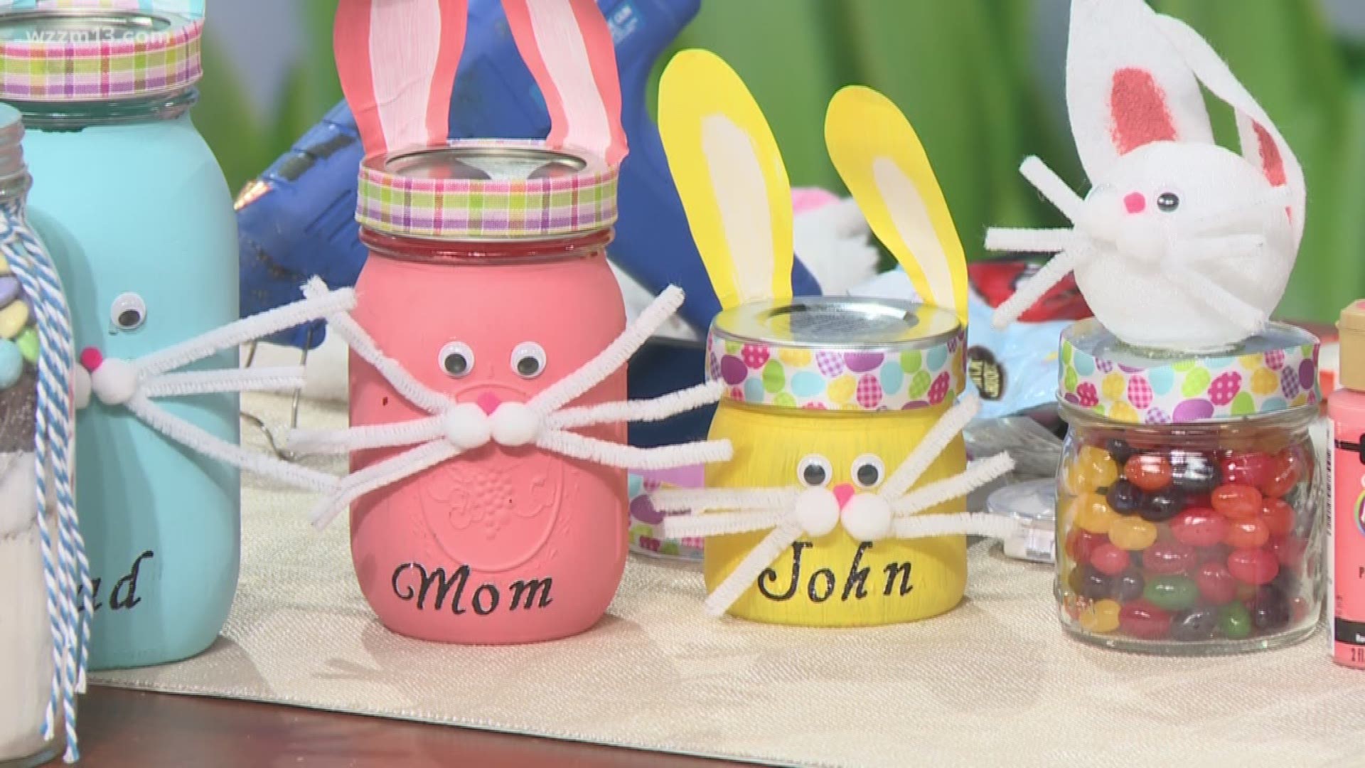 Want to give your home a little touch of Easter?  Craft expert Adeina Anderson stopped by to show us several easy craft projects.