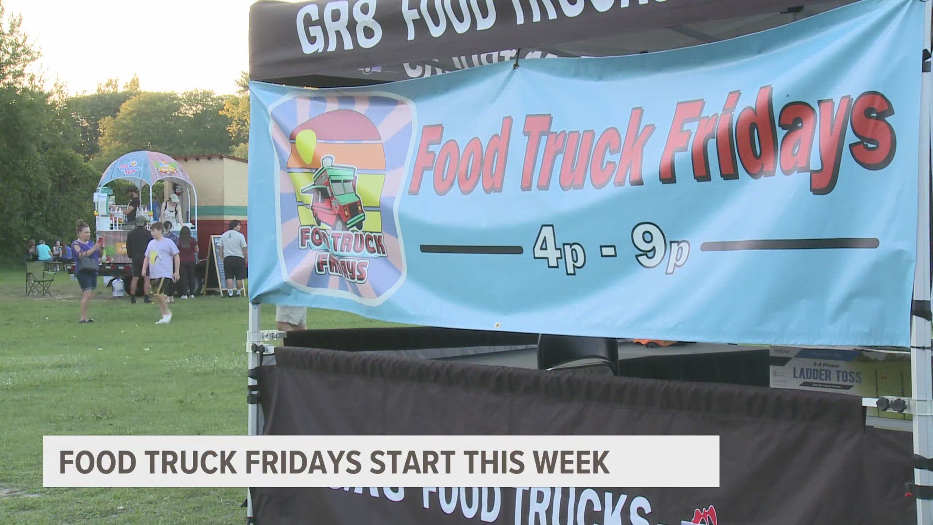 This year at Food Truck Fridays, the beer tent has gotten an upgrade with some new canned cocktail offerings and each week will feature live music.