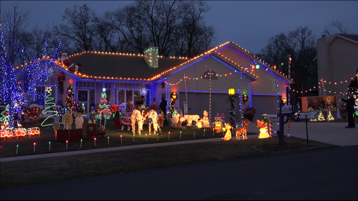 This Christmas display helped a Michigan man recover after - Vimarsana News