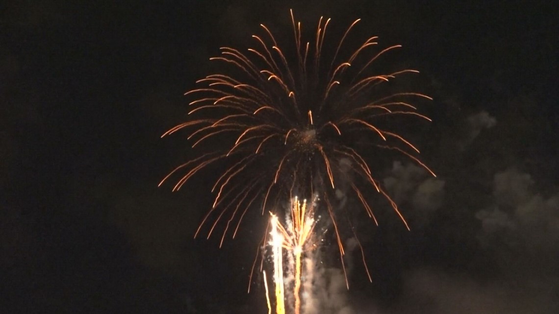 Mackinac Island 4th of July fireworks happening