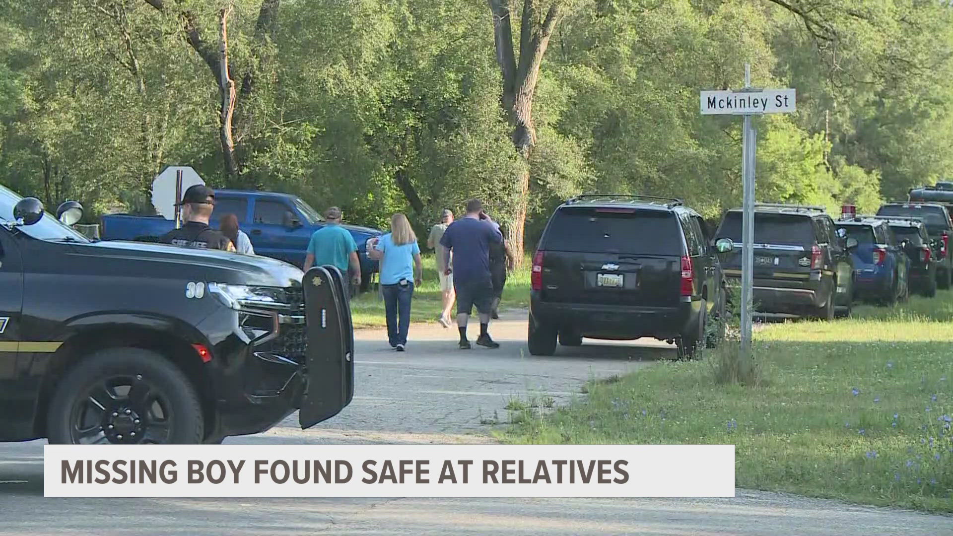 While the investigation is still ongoing, Fuller said it is believed that Alexander walked about a mile to the relative's house.