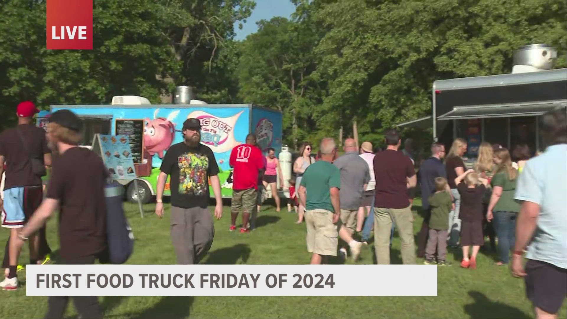The event is a summer favorite for Grand Rapids residents and is taking place at Riverside Park.