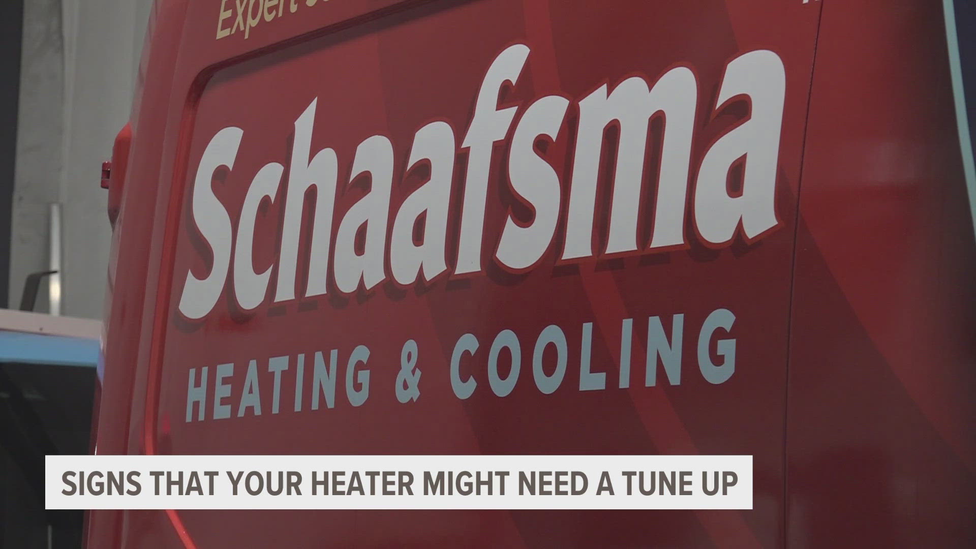 Schaafsma Heating & Cooling shared with 13 ON YOUR SIDE some of the signs that your heating system might be ready for a fall tune-up.