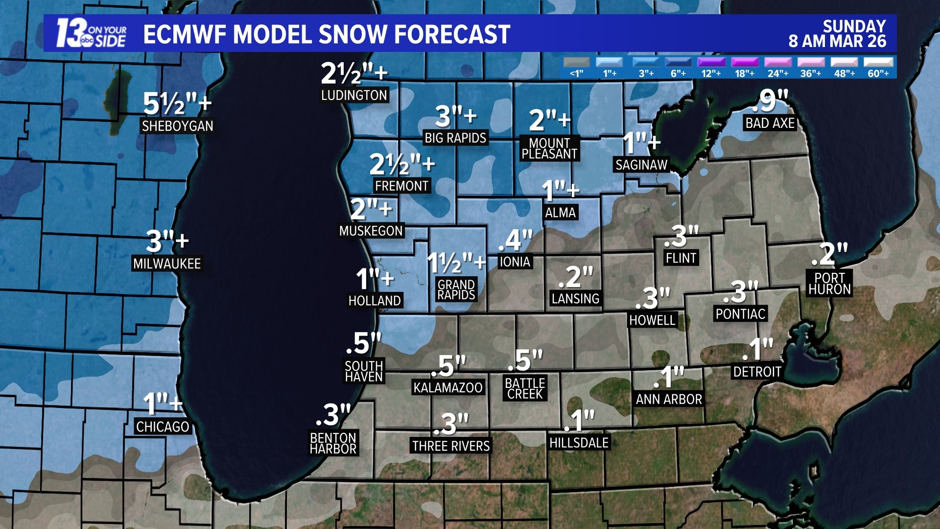 Is More Snow on the Way for West Michigan? | wzzm13.com