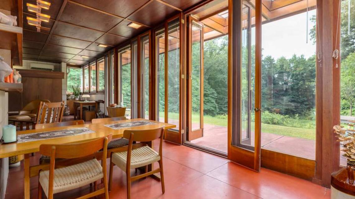 Two Frank Lloyd Wright homes for sale together