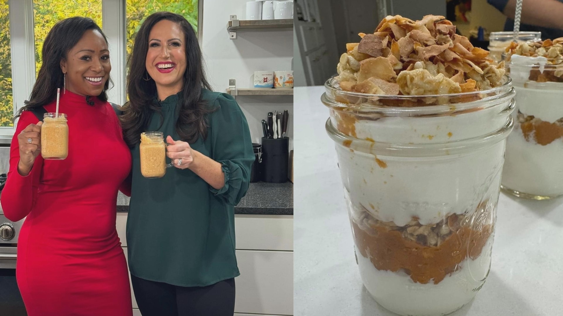 Liz Della Croce of The Lemon Bowl opened up her kitchen to share some recipes for healthy Halloween treats incorporating all your favorite fall flavors.