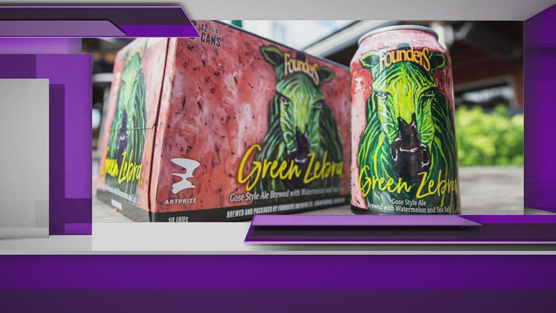 Founders beer for ArtPrize 9 is 'Green Zebra'