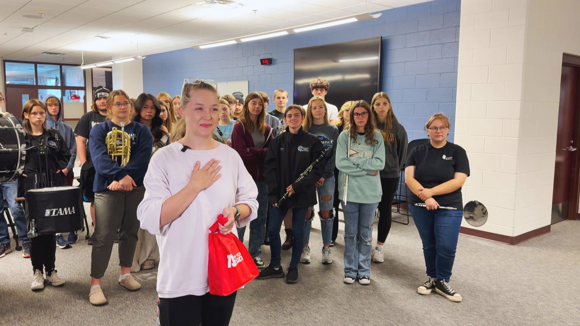 This newest Teacher of the Week works at Sparta High School, and staff and students there were determined to make this surprise a special one.