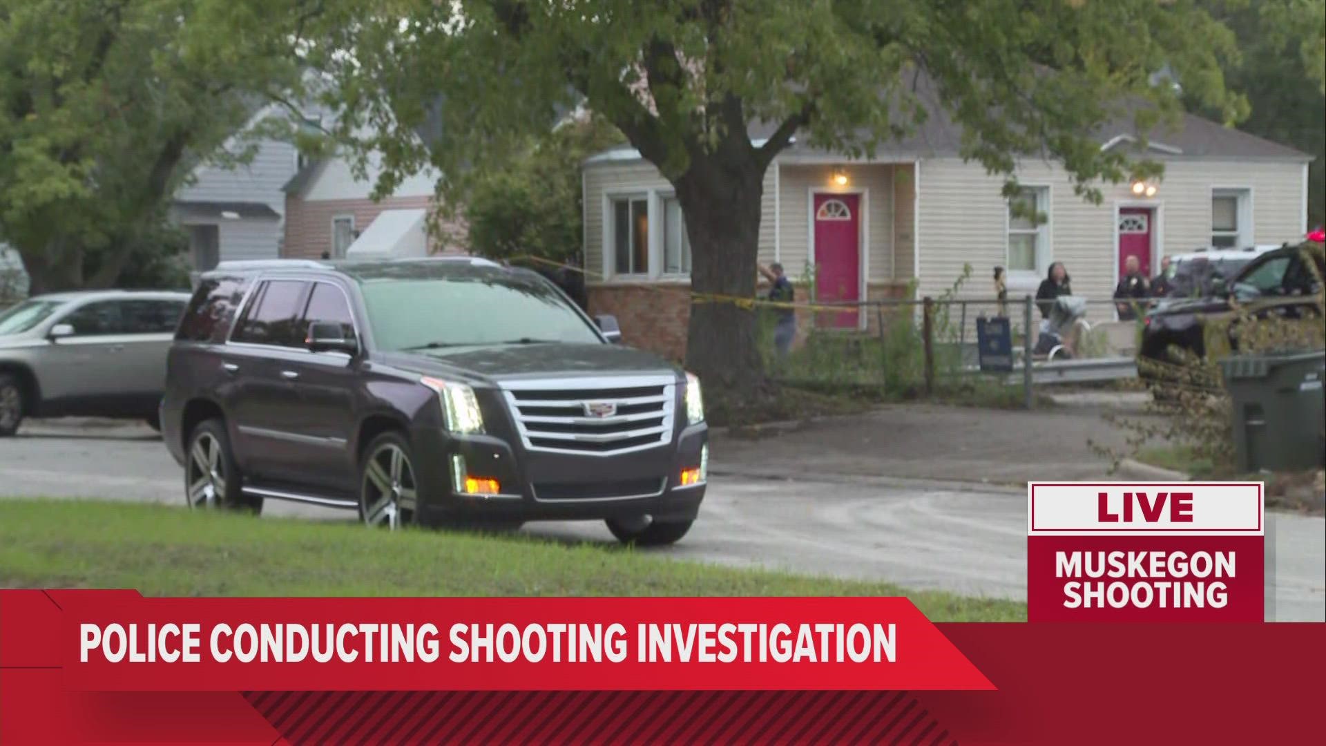 Authorities aren't sharing many details but did say they began investigating a shooting Thursday afternoon.