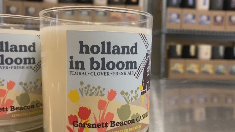 Holland candle shop prepares for first Tulip Time with special candle